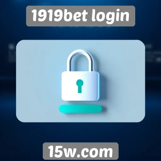 Recursos de segurança no login do 1919bet